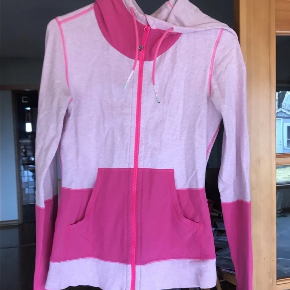 Lululemon pink hoodie size 2